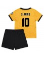 Wolves Jhon Arias #10 Heimtrikotsatz für Kinder 2025-26 Kurzarm (+ Kurze Hosen)